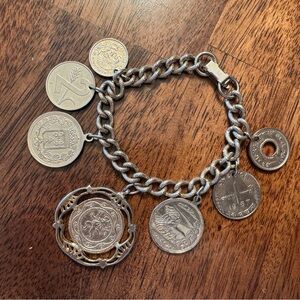 Vintage Coin Bracelet